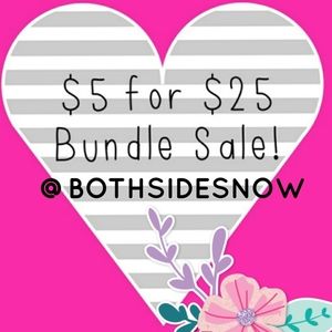 5 for $25 bundle your items 🔴5/25